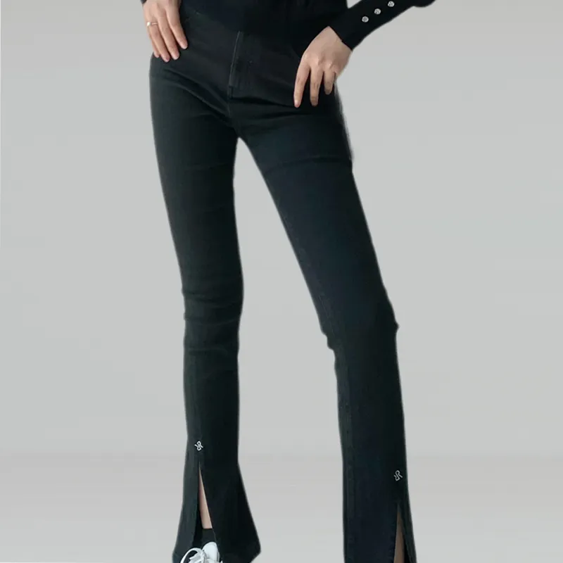 RARE Jeans Women's Black-3