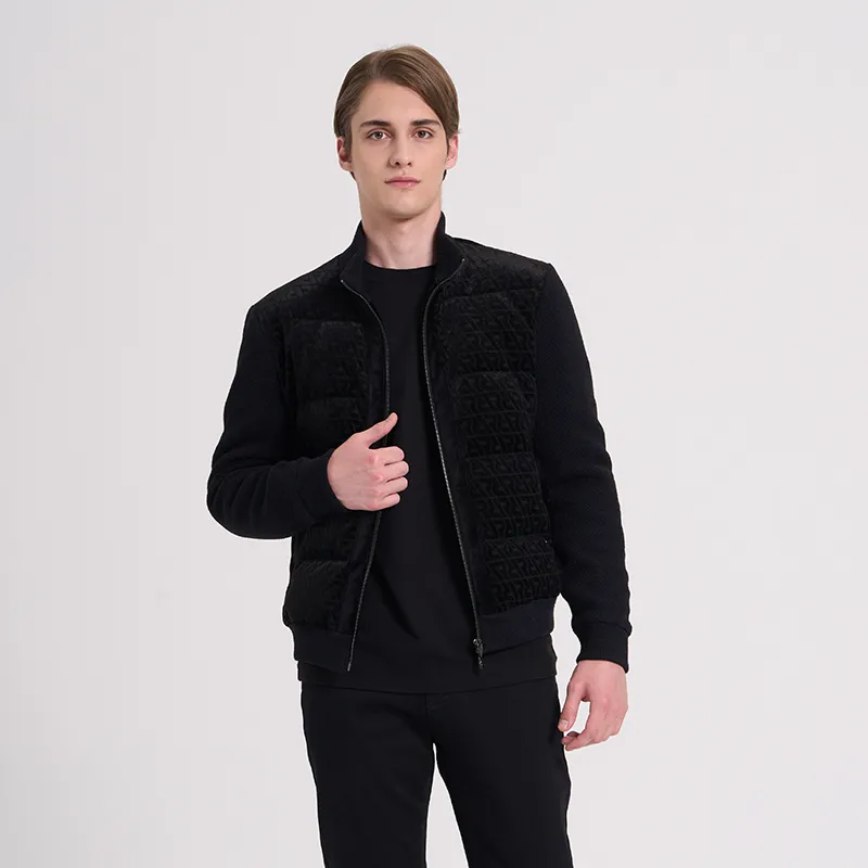 RARE Down Jackets Men Black-4