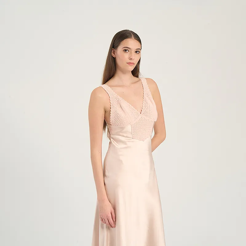 RARE Slip Dresses Women's Champagne-5