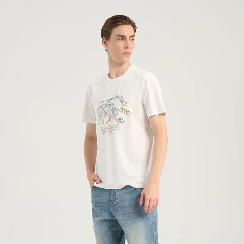 RARE T Shirts Men White-4