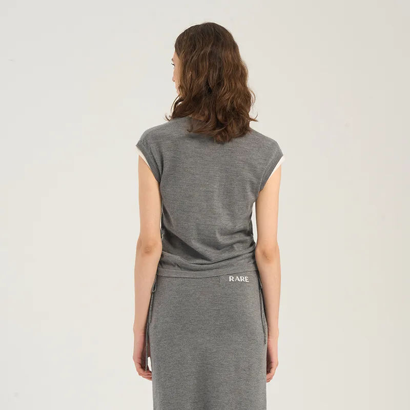 RARE Tank Tops Women's Gray-5