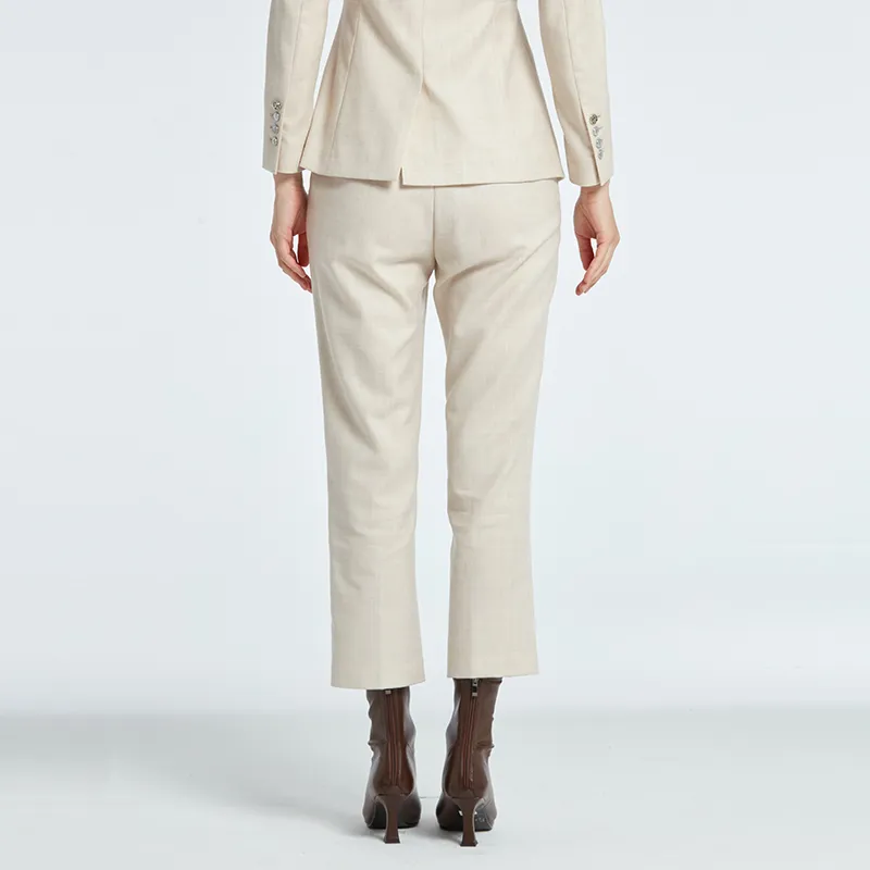 RARE Suit Trousers Women's Beige-4