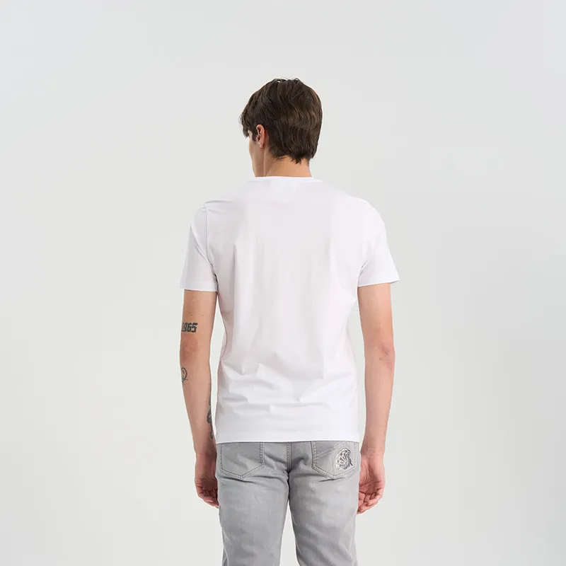RARE Short Sleeved T Shirts Men's White-6