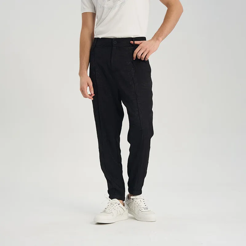 RARE Casual Pants Men Black-4