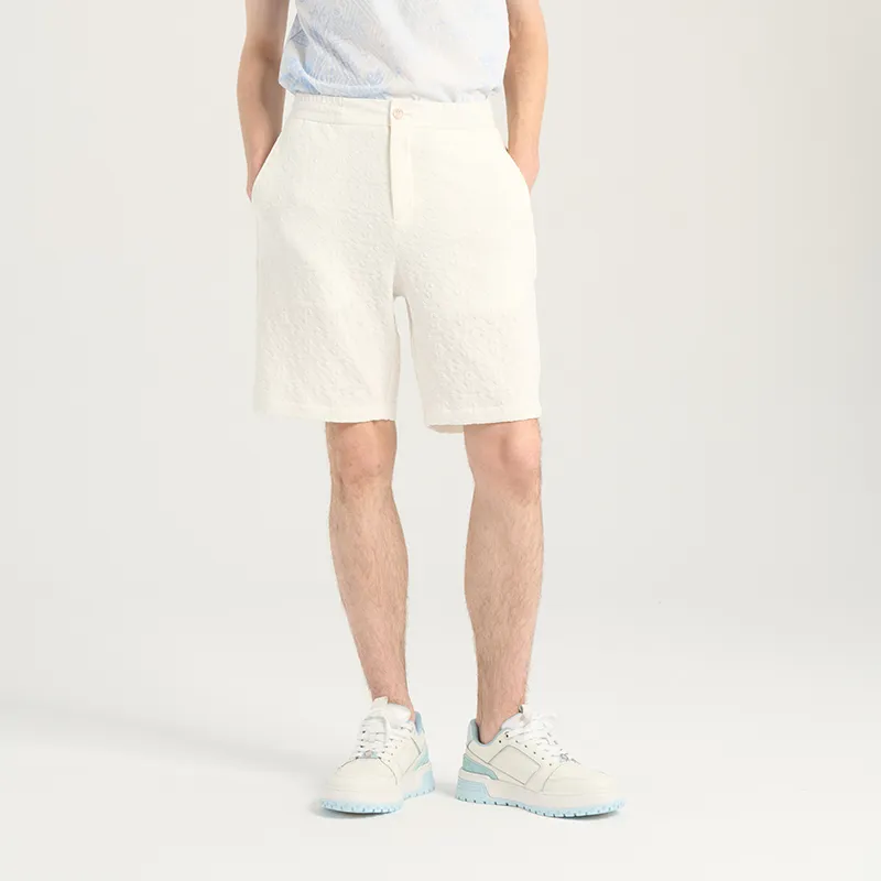 RARE Casual Shorts Men White-2