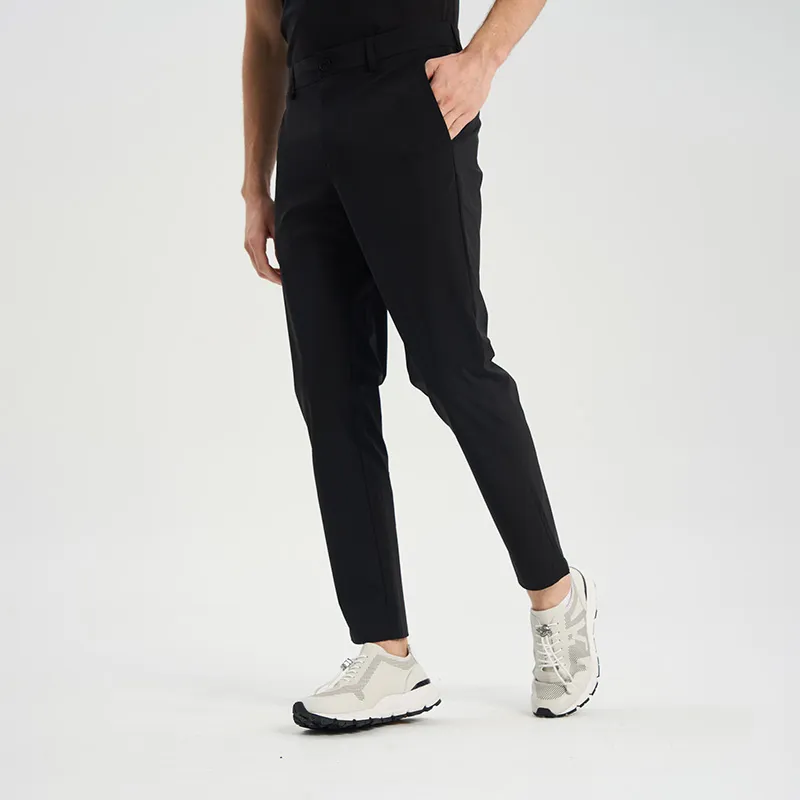 RARE Casual Pants Men Black-5
