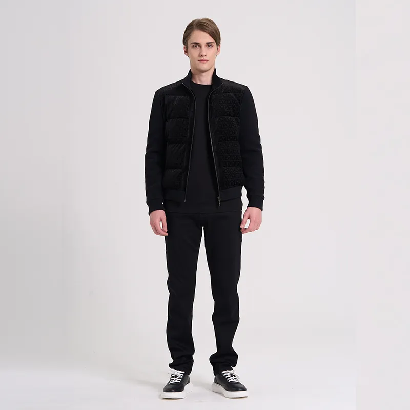 RARE Down Jackets Men Black-3