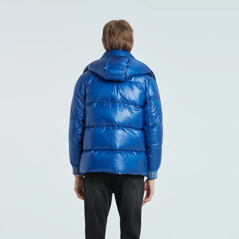 RARE FW23 Down Jacket Men's Blue-4