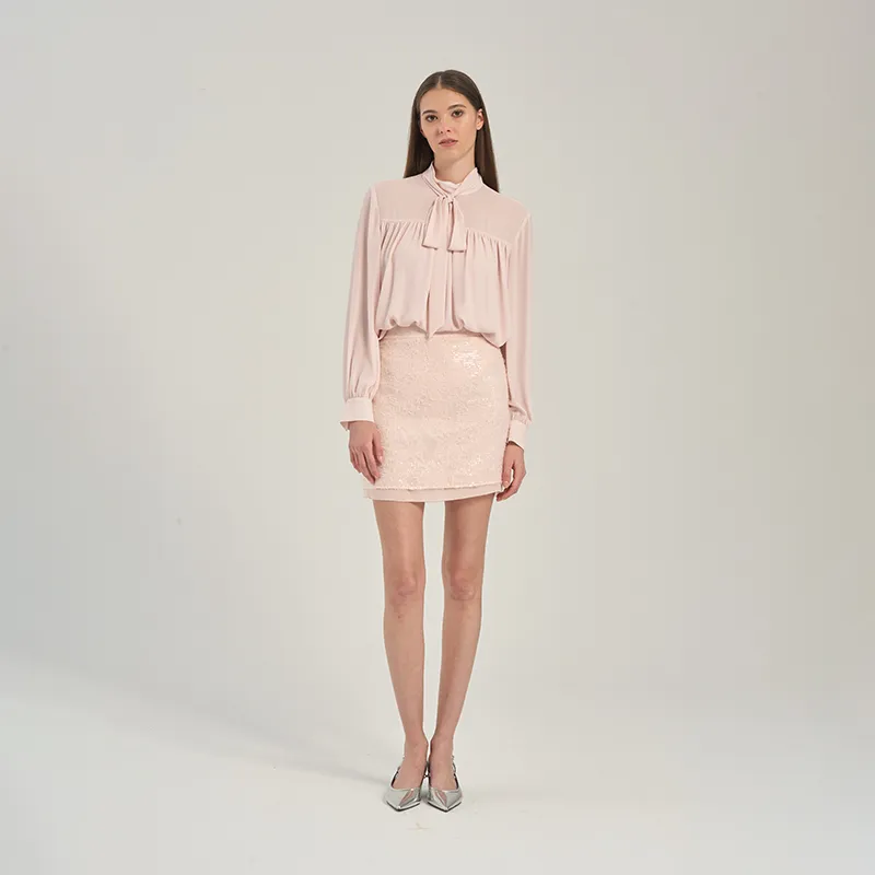 RARE Casual Short Skirts Women's Pink-6