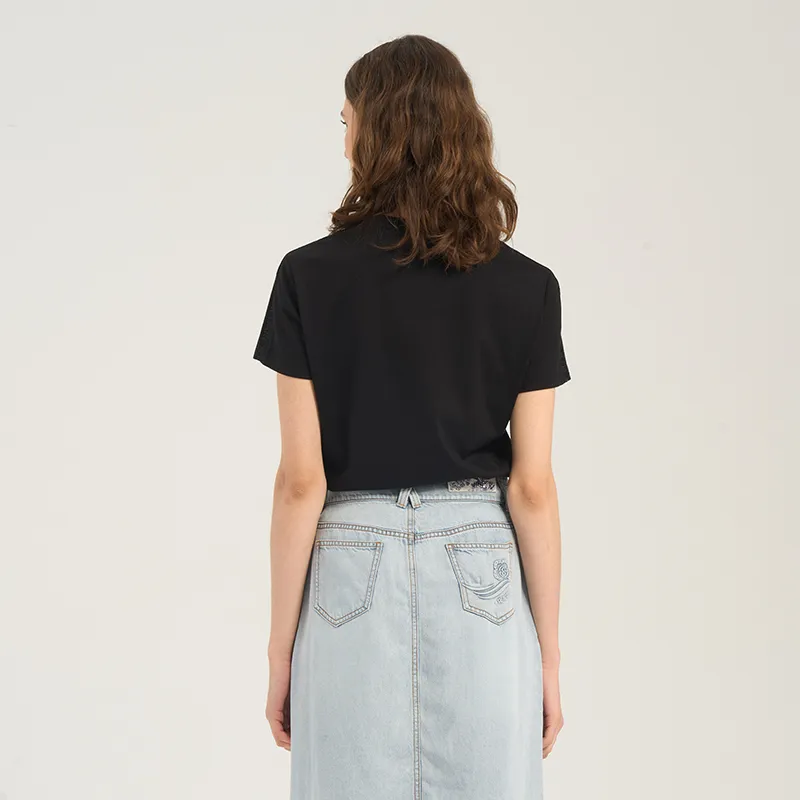 RARE Regular T-Shirt Women's Black-5
