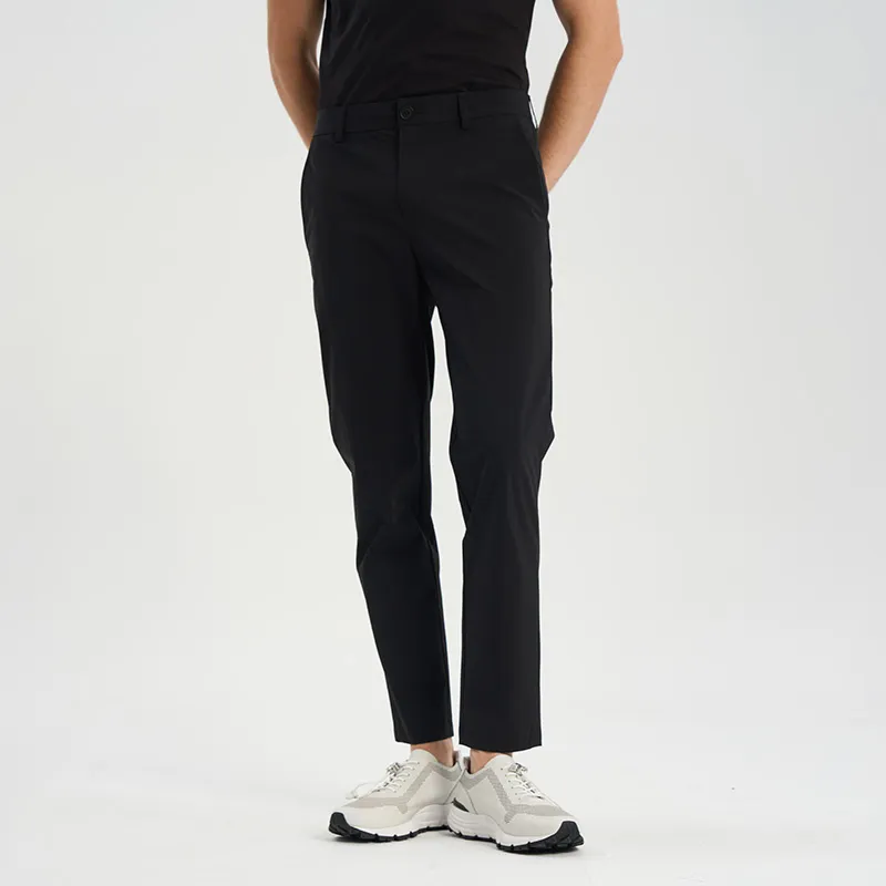 RARE Casual Pants Men Black-4