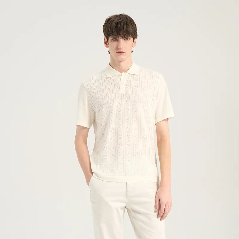 RARE Polo Shirts Men Ecru-2