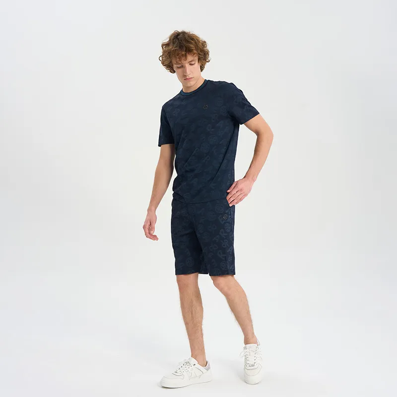 RARE Short Sleeved T Shirts Men's Navy Blue-7