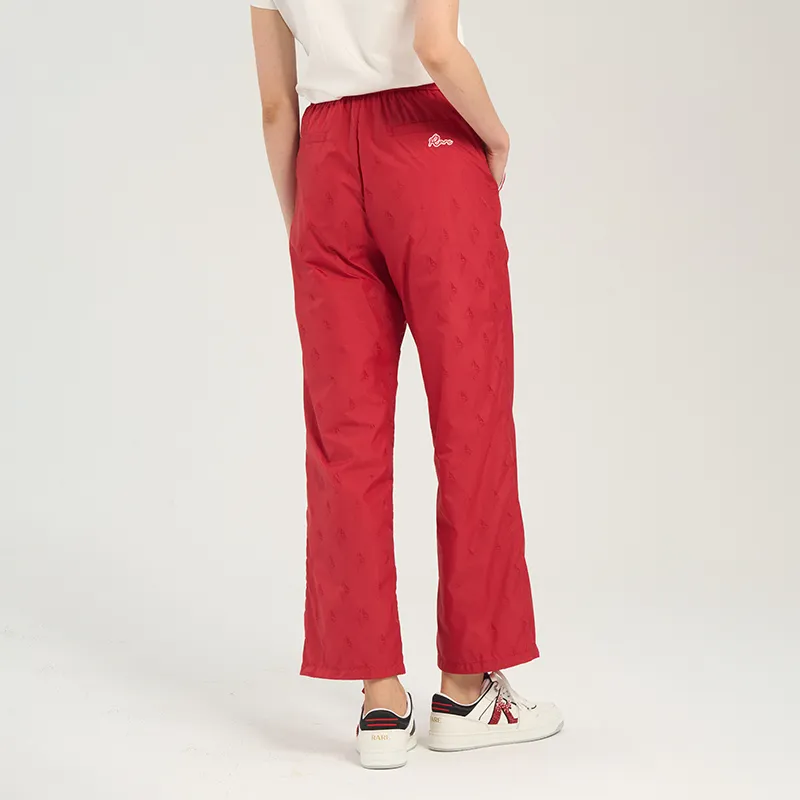 RARE CNY New Year's Collection Casual Pants Women's Red-5