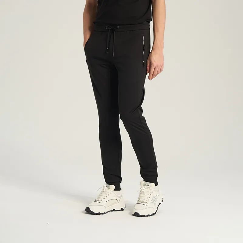 RARE Knitted Sports Pants Men's Black-4