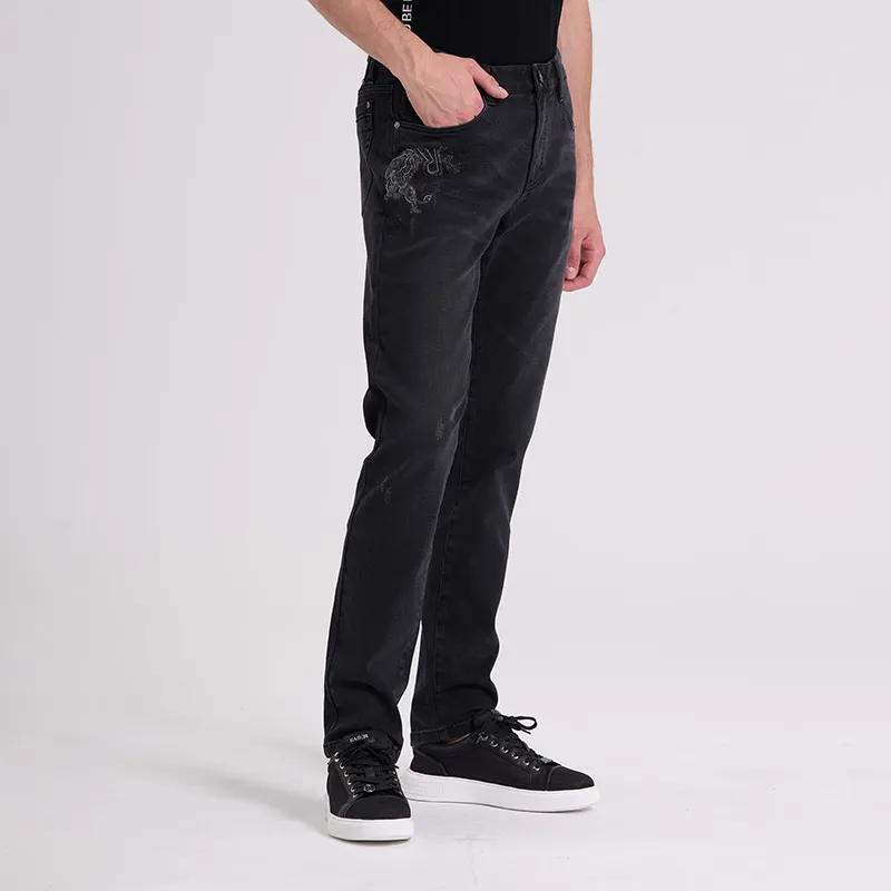 RARE Jeans Men Dark Gray-5