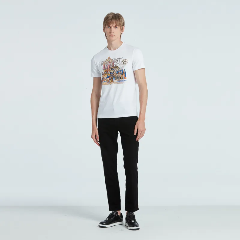 RARE T Shirts Men White-6