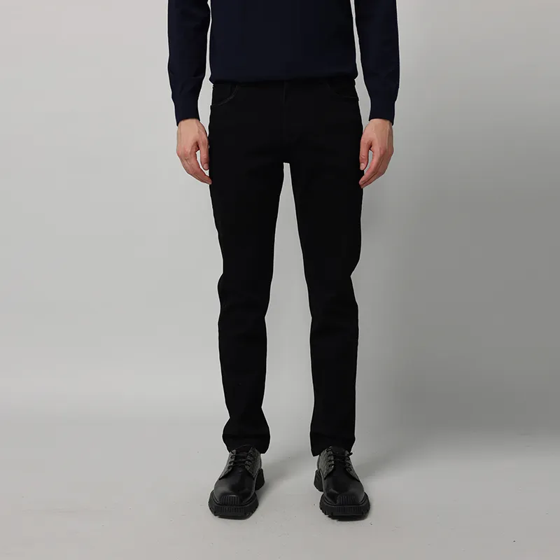 RARE Suit Trousers Men Black-4