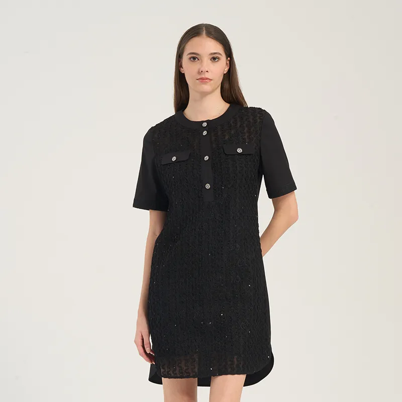 RARE Short Sleeved Dress Women's-3