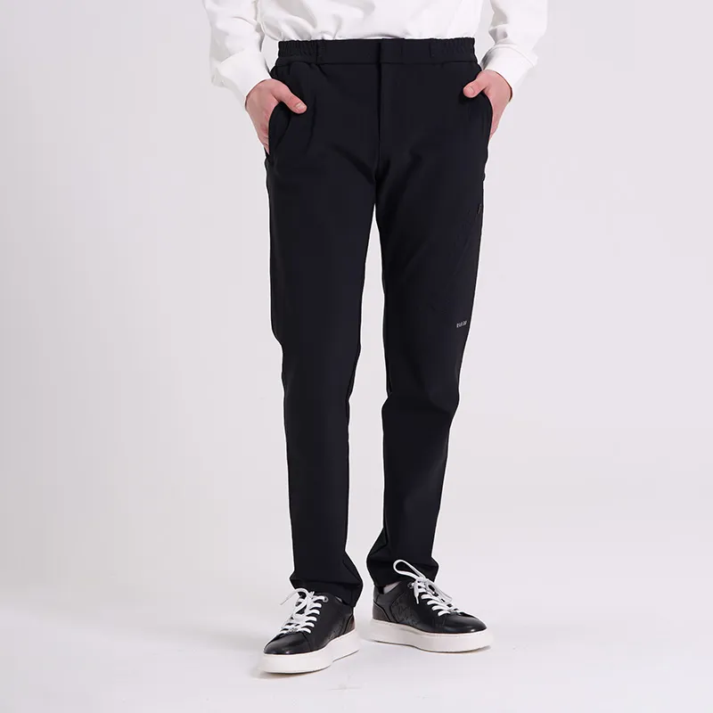 RARE Knitted Sweatpants Men's Black-3