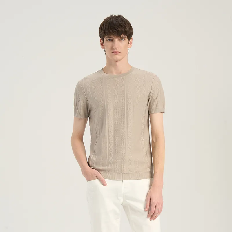 RARE T Shirts Men Khaki-3