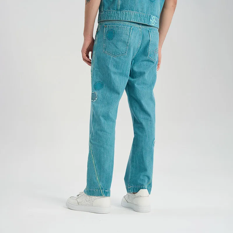 RARE Jeans Men Turquoise-6