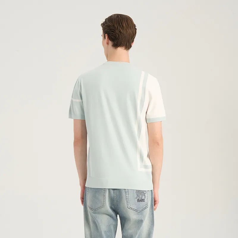 RARE Knitwear Men Green White-3