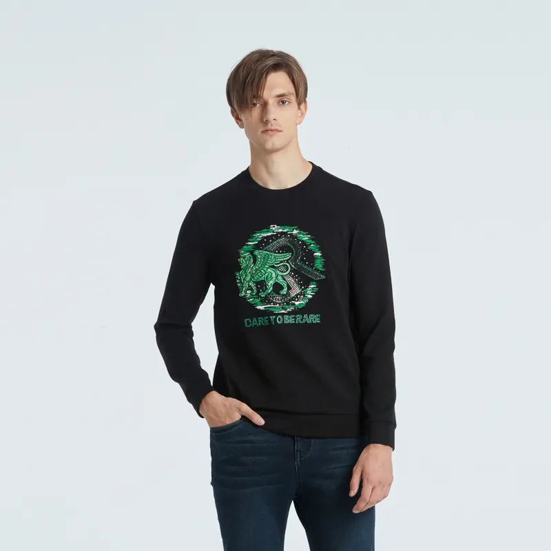 RARE Sweatshirts Men Black-3