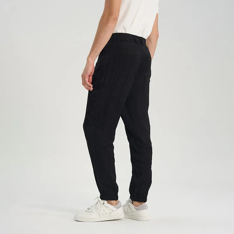 RARE Casual Pants Men Black-6