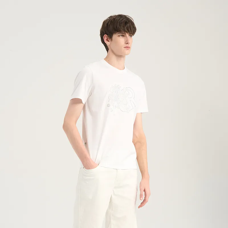 RARE T Shirts Men White-5