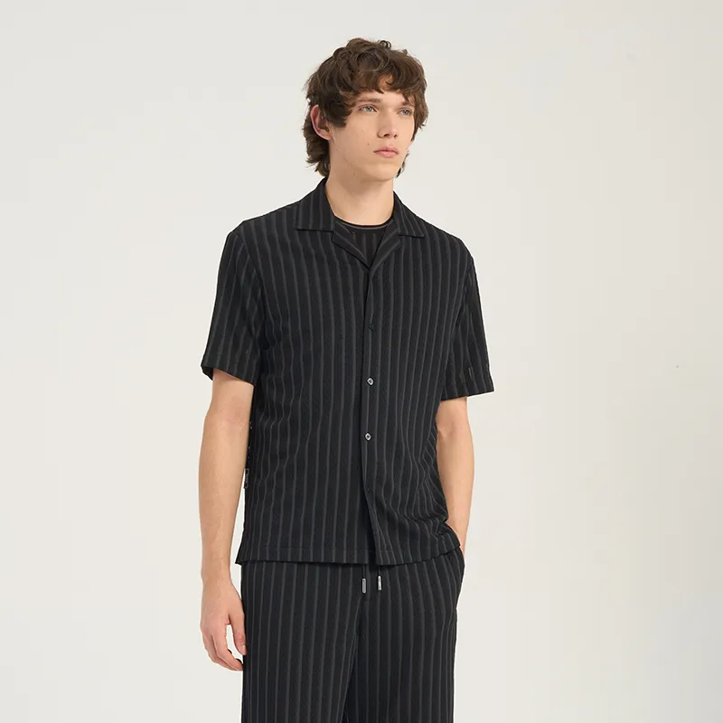 RARE Shirts Men Black Blue-2