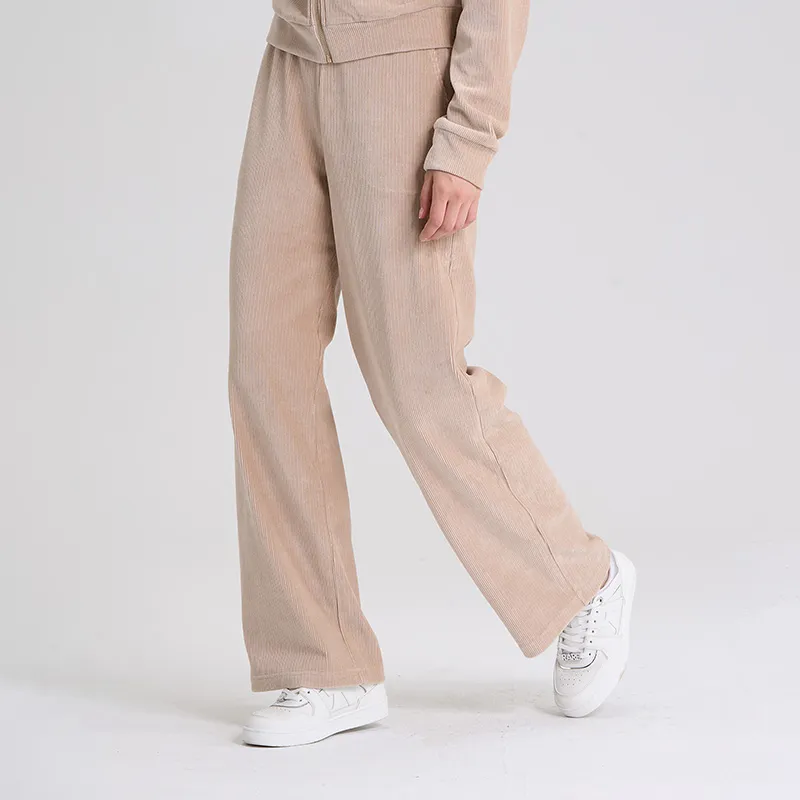 RARE FW24 Casual Pants Women's Gold-3