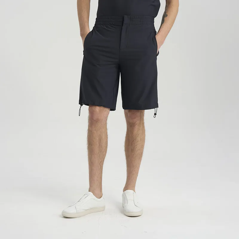 RARE Casual Shorts Men Black-4