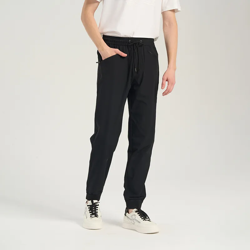 RARE Casual Pants Men Black-4