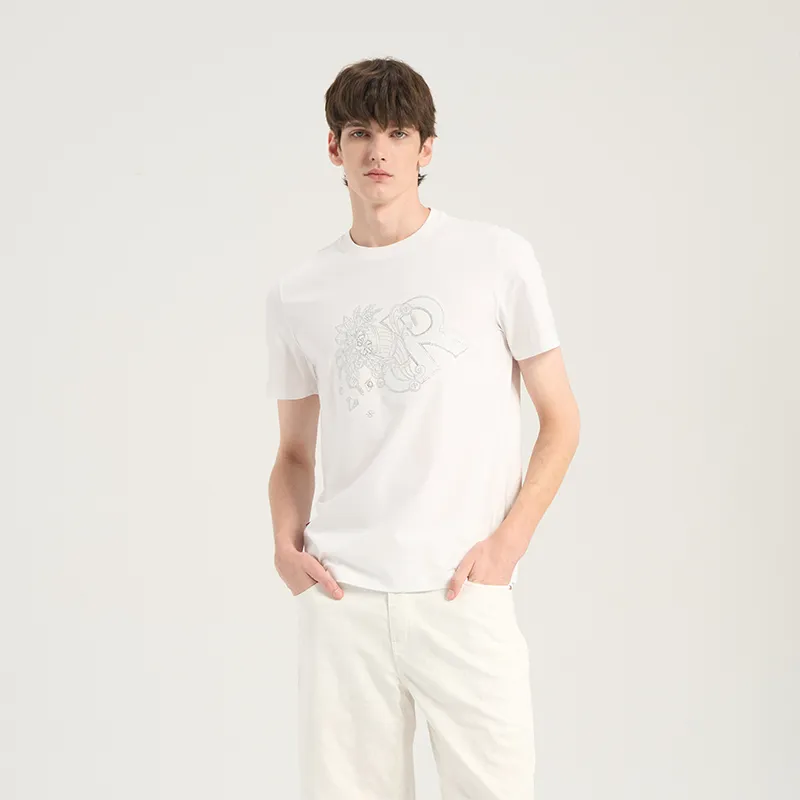 RARE T Shirts Men White-3