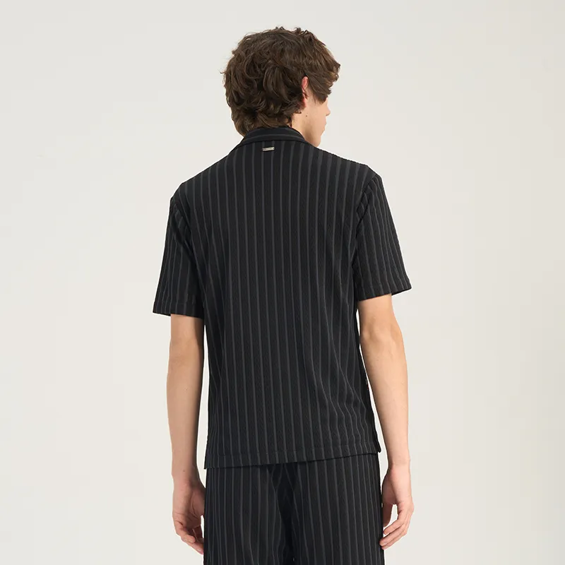 RARE Shirts Men Black Blue-3