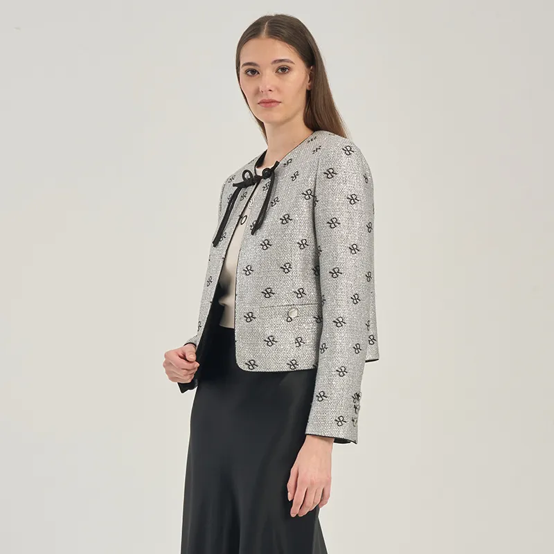 RARE Jackets & Coats Women's Silver-4