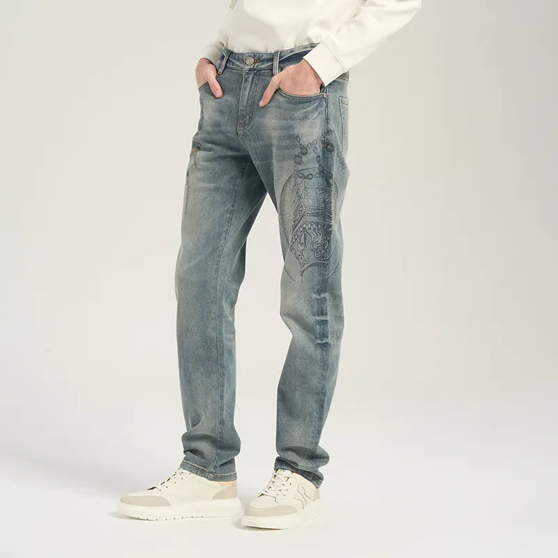 RARE Jeans Men Blue-4
