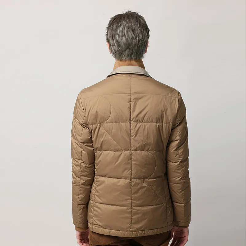RARE Down Jackets Men Khaki-3