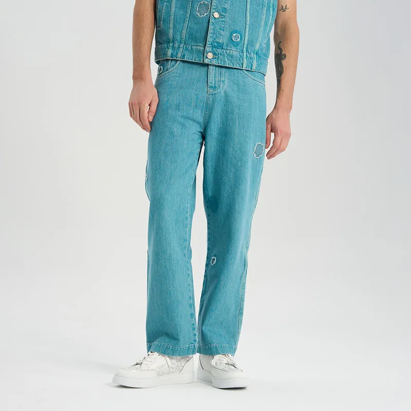 RARE Jeans Men Turquoise-4