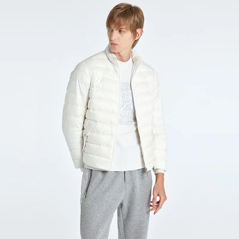 RARE Down Jackets Men White-3