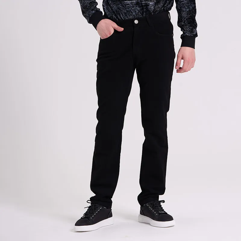 RARE Casual Pants Men Black-3