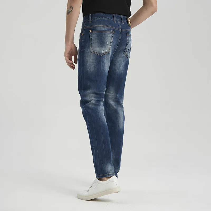 RARE Jeans Men's Denim Dark Blue-6