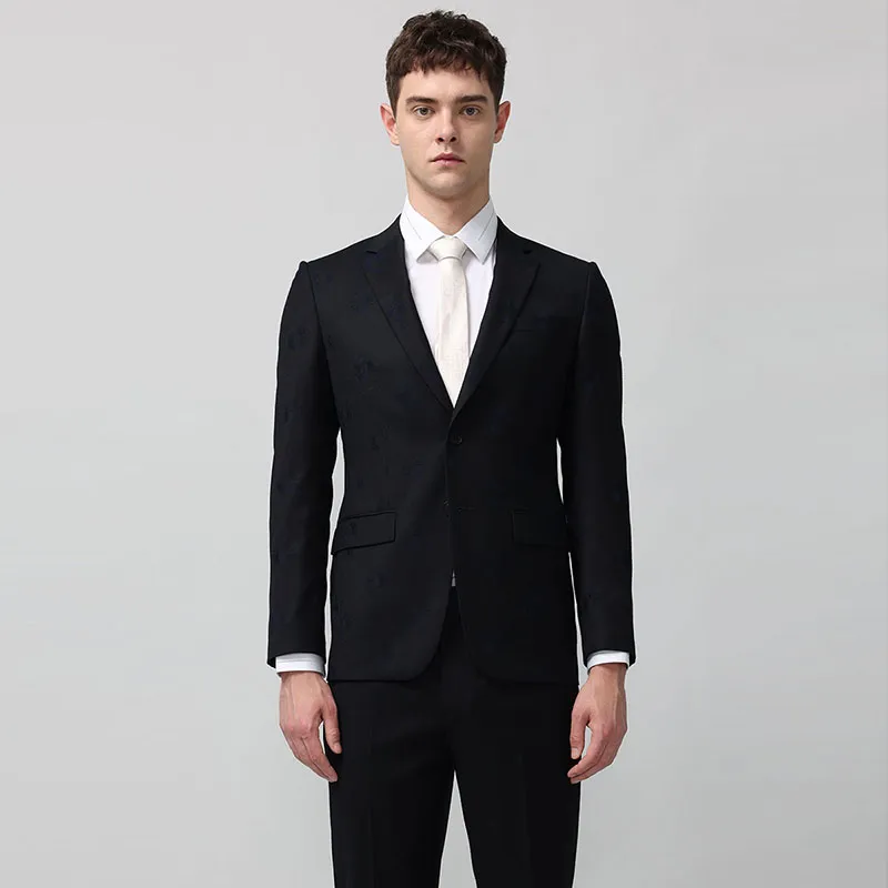 RARE Business Suits Men Black-4