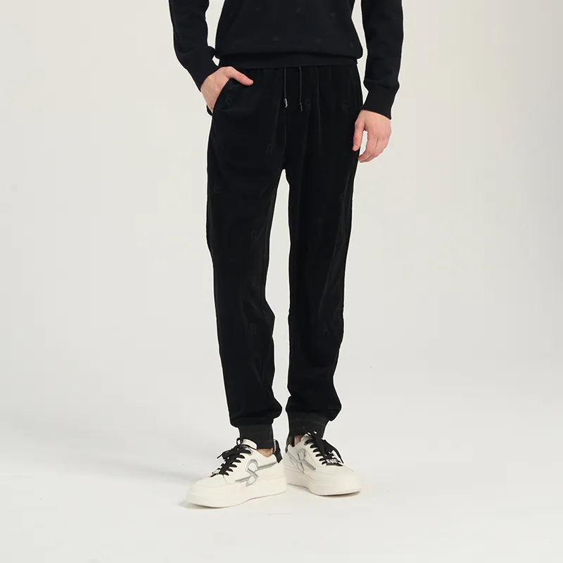 RARE Casual Pants Men Black-3