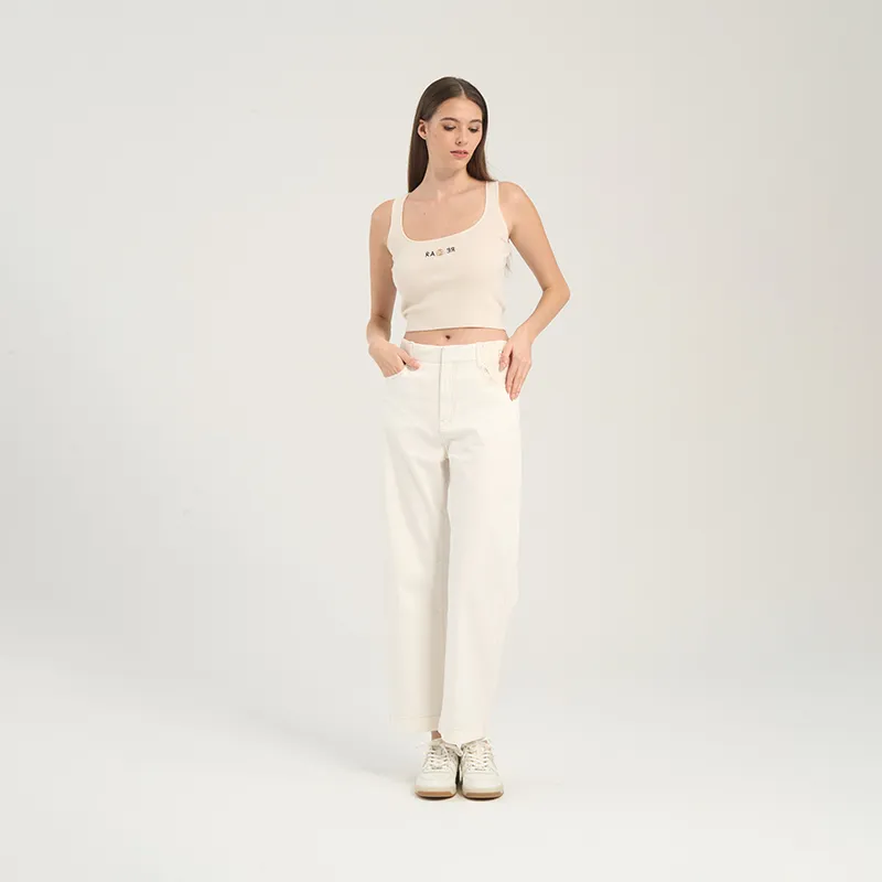 RARE Jeans Women's White-6