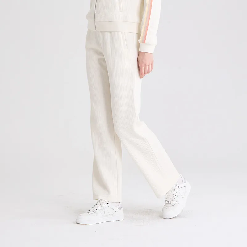 RARE Knitted Sweatpants Women's White-4