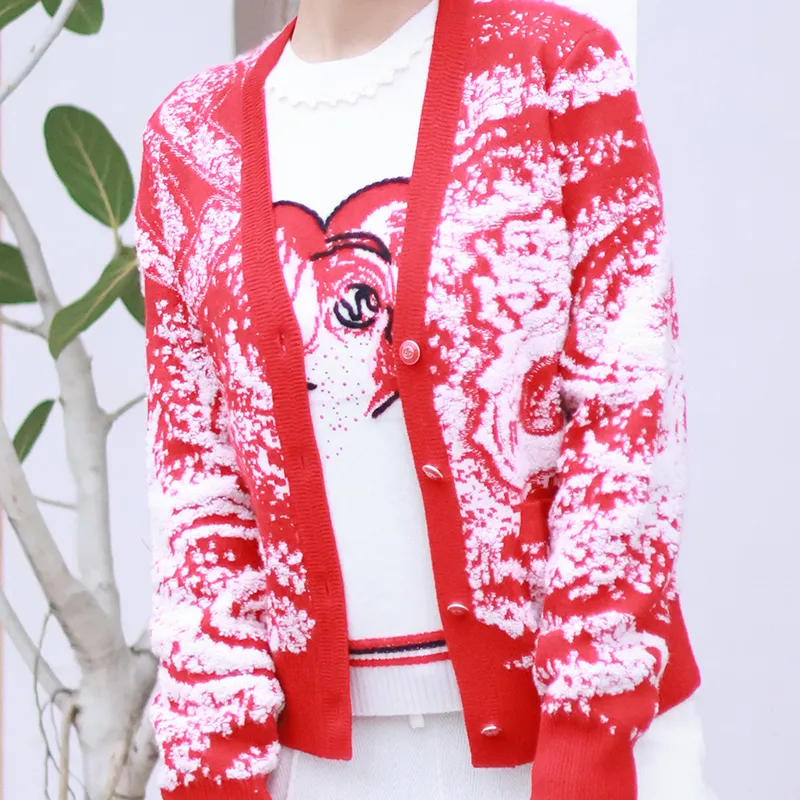 RARE Sweaters Women's Red-3