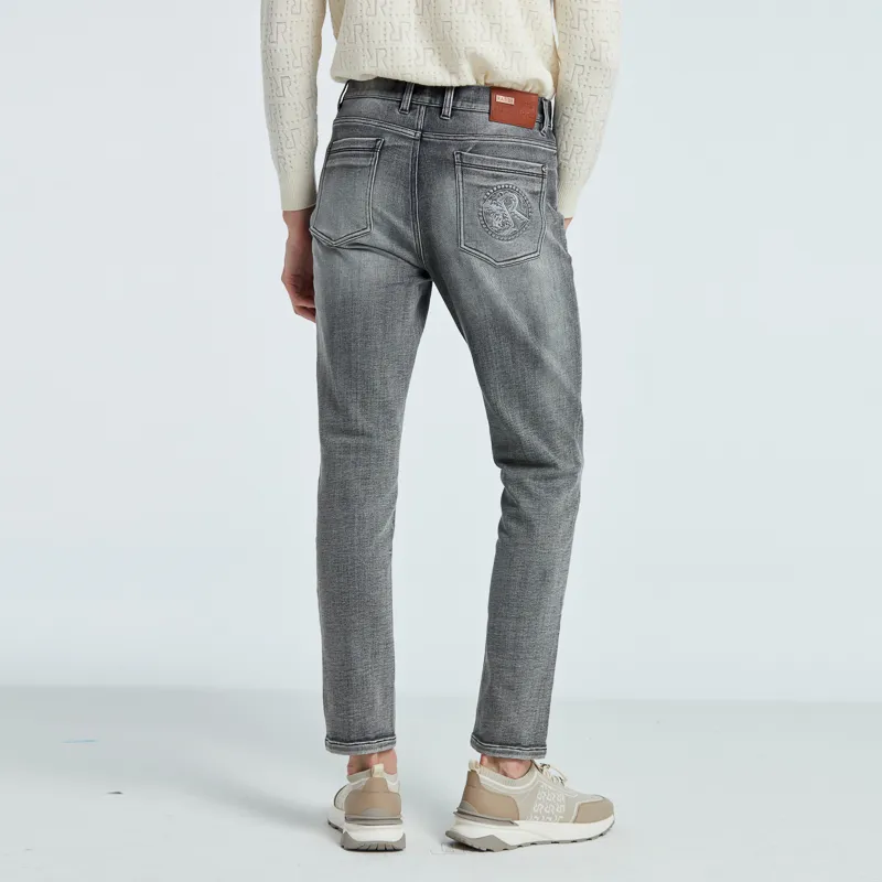 RARE Jeans Men Light Gray-4