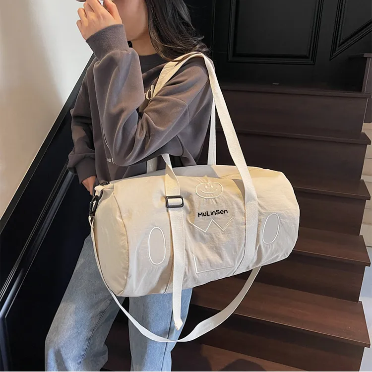 Mulinsen Polyester With Canvas Travel Bag Unisex Multicolor-2